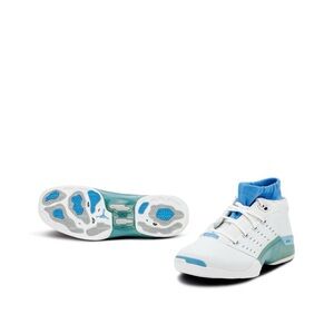 Vintage Nike Air Jordan 17 OG Low UNC White Carolina Streetwear Sneaker Shoes